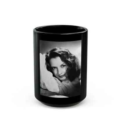 Barbara Stanwyck #189 (Vintage Female Icon) Black Coffee Mug 15oz - Go Mug Yourself