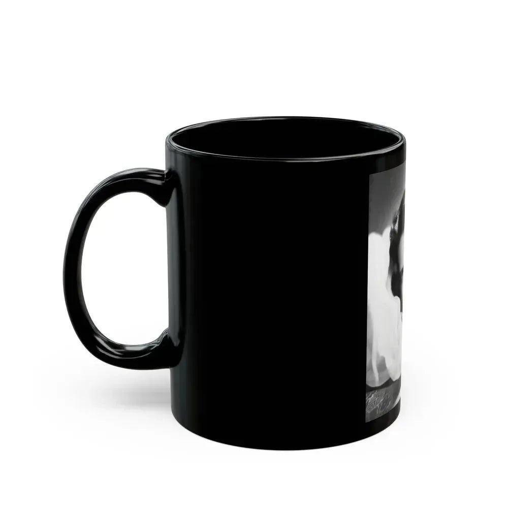 Barbara Stanwyck #189 (Vintage Female Icon) Black Coffee Mug - Go Mug Yourself