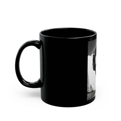Barbara Stanwyck #189 (Vintage Female Icon) Black Coffee Mug - Go Mug Yourself