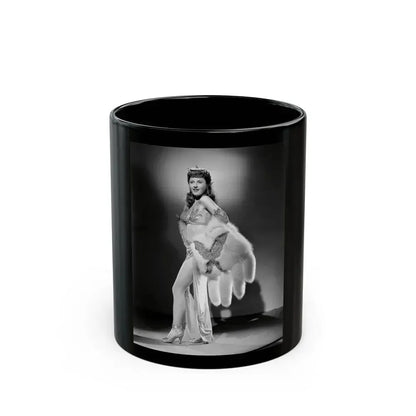Barbara Stanwyck #190 (Vintage Female Icon) Black Coffee Mug 11oz - Go Mug Yourself