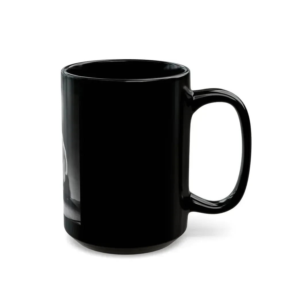 Barbara Stanwyck #190 (Vintage Female Icon) Black Coffee Mug - Go Mug Yourself