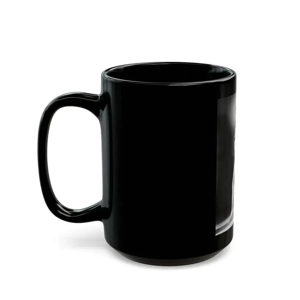 Barbara Stanwyck #190 (Vintage Female Icon) Black Coffee Mug - Go Mug Yourself