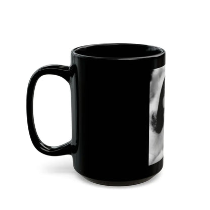 Barbara Stanwyck #192 (Vintage Female Icon) Black Coffee Mug-Go Mug Yourself