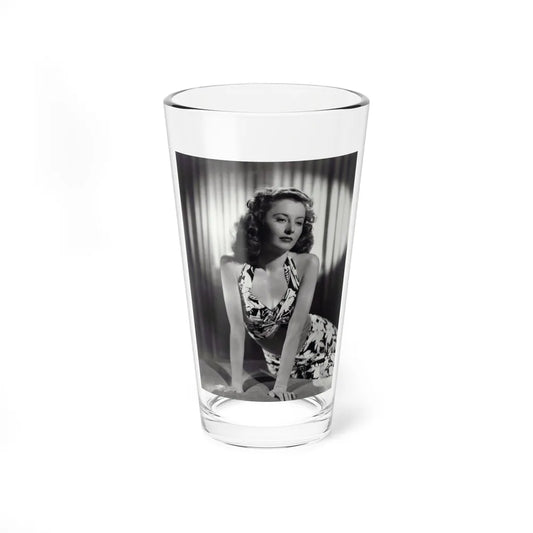 Barbara Stanwyck #193 (Vintage Female Icon) Pint Glass 16oz-16oz-Go Mug Yourself