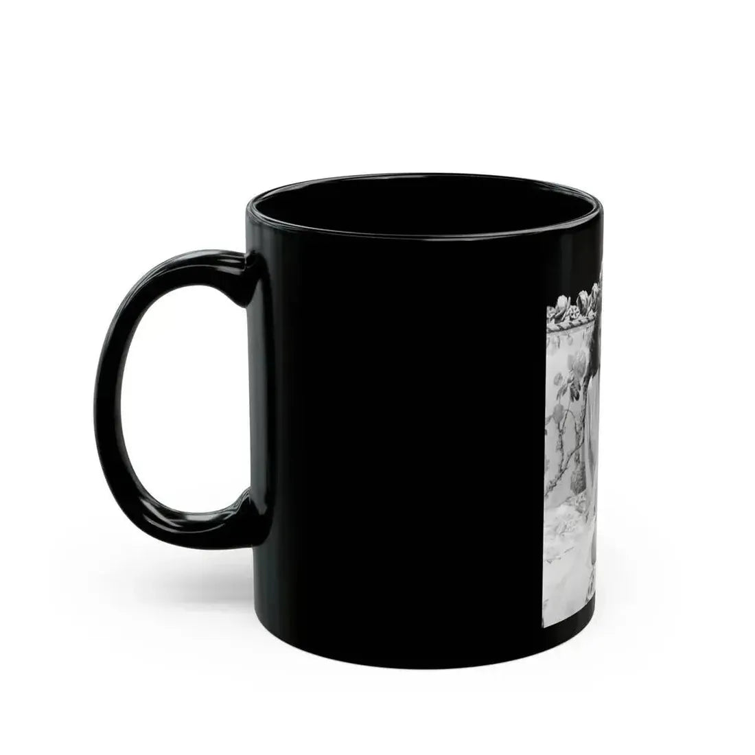 Barbara Stanwyck #194 (Vintage Female Icon) Black Coffee Mug - Go Mug Yourself