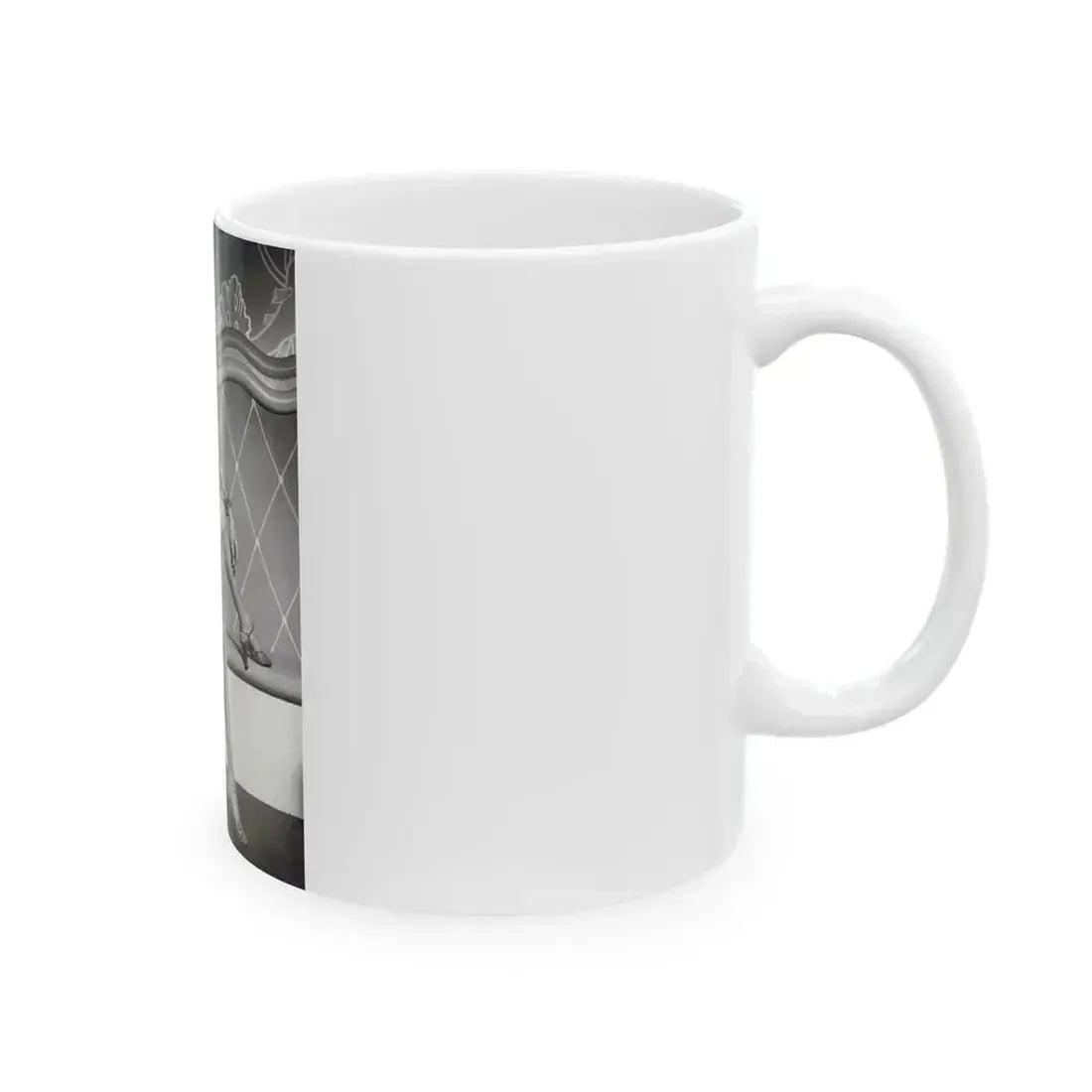 Barbara Stanwyck #195 (Vintage Female Icon) White Coffee Mug - Go Mug Yourself