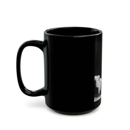 Barbara Stanwyck #196 (Vintage Female Icon) Black Coffee Mug - Go Mug Yourself