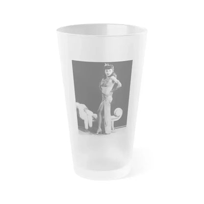 Barbara Stanwyck #196 (Vintage Female Icon) Frosted Pint Glass 16oz 16oz Frosted - Go Mug Yourself
