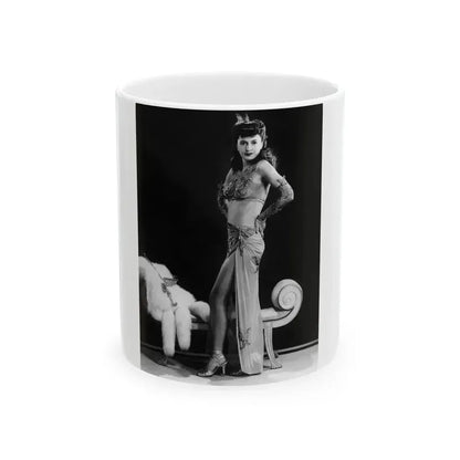 Barbara Stanwyck #196 (Vintage Female Icon) White Coffee Mug 11oz - Go Mug Yourself