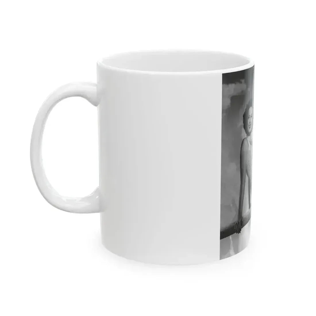 Barbara Stanwyck #197 (Vintage Female Icon) White Coffee Mug - Go Mug Yourself