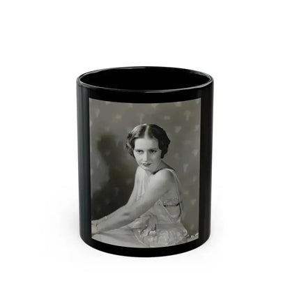 Barbara Stanwyck #199 (Vintage Female Icon) Black Coffee Mug 11oz - Go Mug Yourself