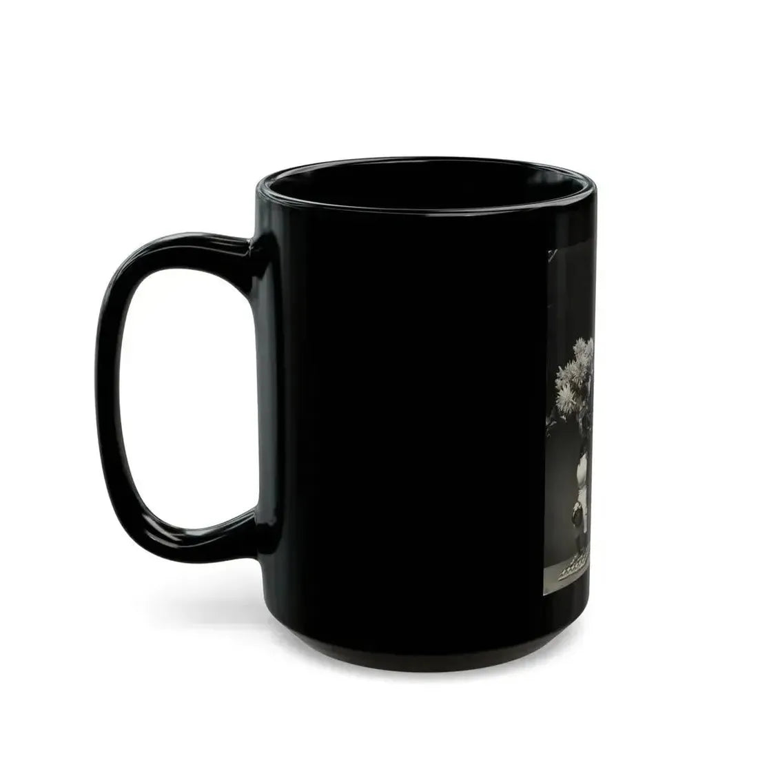 Barbara Stanwyck #203 (Vintage Female Icon) Black Coffee Mug - Go Mug Yourself