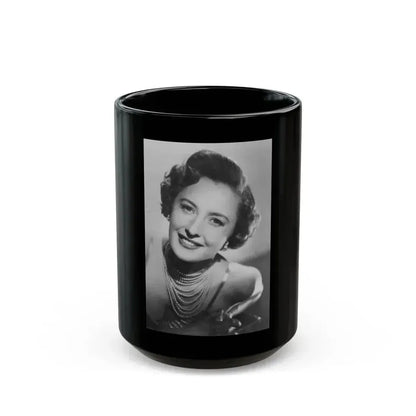 Barbara Stanwyck #207 (Vintage Female Icon) Black Coffee Mug 15oz - Go Mug Yourself