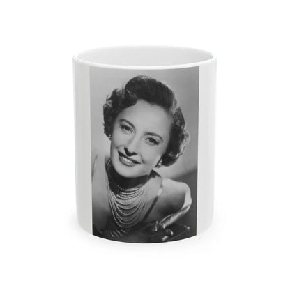 Barbara Stanwyck #207 (Vintage Female Icon) White Coffee Mug-11oz-Go Mug Yourself