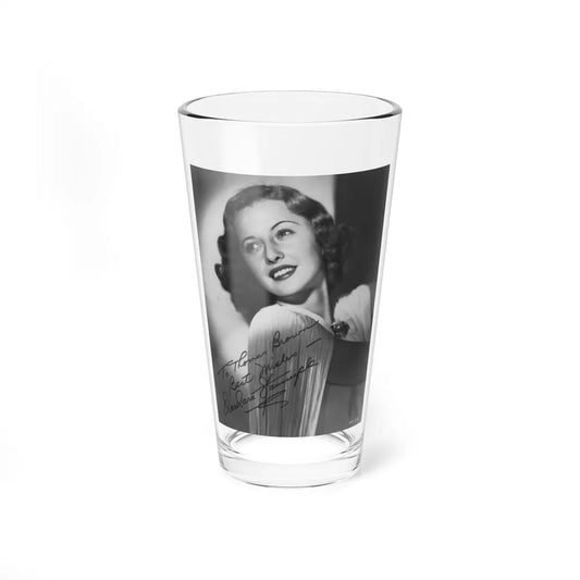 Barbara Stanwyck #208 (Vintage Female Icon) Pint Glass 16oz-16oz-Go Mug Yourself