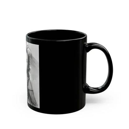 Barbara Stanwyck #209 (Vintage Female Icon) Black Coffee Mug - Go Mug Yourself