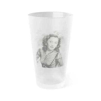 Barbara Stanwyck #209 (Vintage Female Icon) Frosted Pint Glass 16oz 16oz Frosted - Go Mug Yourself