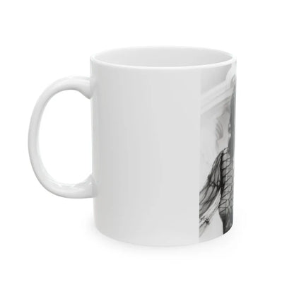 Barbara Stanwyck #209 (Vintage Female Icon) White Coffee Mug-Go Mug Yourself