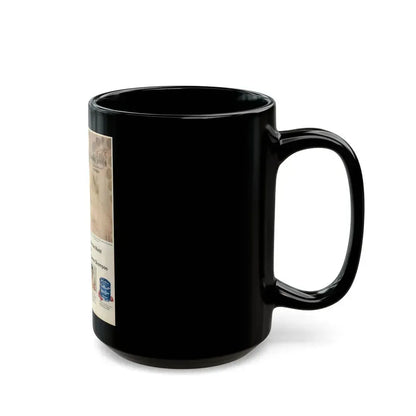 Barbara Stanwyck #210 - Magazine Add (Vintage Female Icon) Black Coffee Mug - Go Mug Yourself