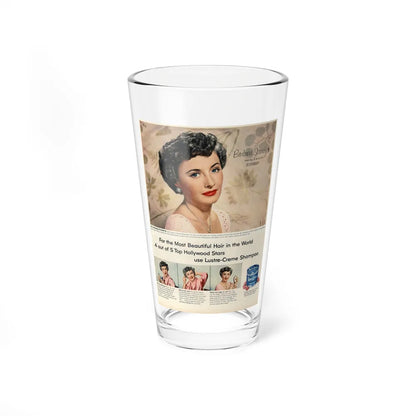 Barbara Stanwyck #210 - Magazine Add (Vintage Female Icon) Pint Glass 16oz-16oz-Go Mug Yourself