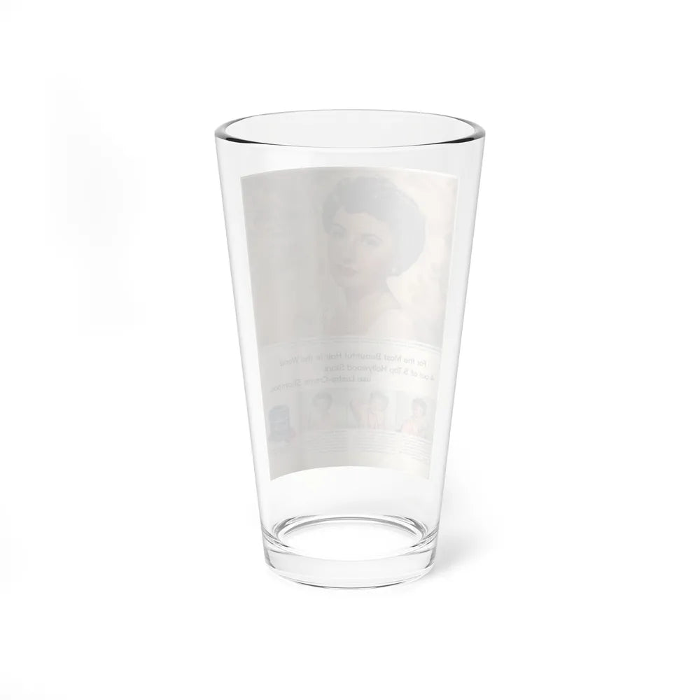 Barbara Stanwyck #210 - Magazine Add (Vintage Female Icon) Pint Glass 16oz-Go Mug Yourself