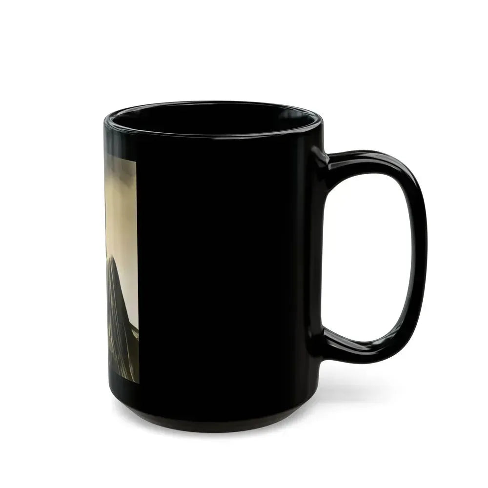 Barbara Stanwyck #211 (Vintage Female Icon) Black Coffee Mug - Go Mug Yourself