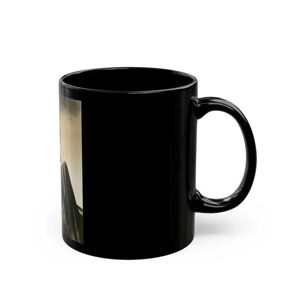 Barbara Stanwyck #211 (Vintage Female Icon) Black Coffee Mug - Go Mug Yourself