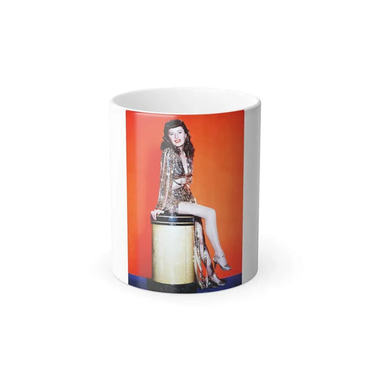 Barbara Stanwyck #213 (Vintage Female Icon) Color Changing Coffee Mug 11oz - Go Mug Yourself