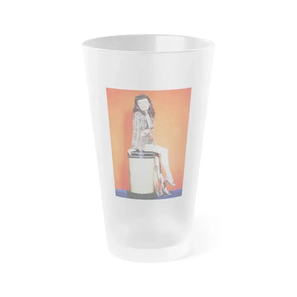 Barbara Stanwyck #213 (Vintage Female Icon) Frosted Pint Glass 16oz 16oz Frosted - Go Mug Yourself