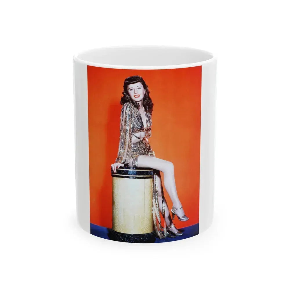 Barbara Stanwyck #213 (Vintage Female Icon) White Coffee Mug 11oz - Go Mug Yourself
