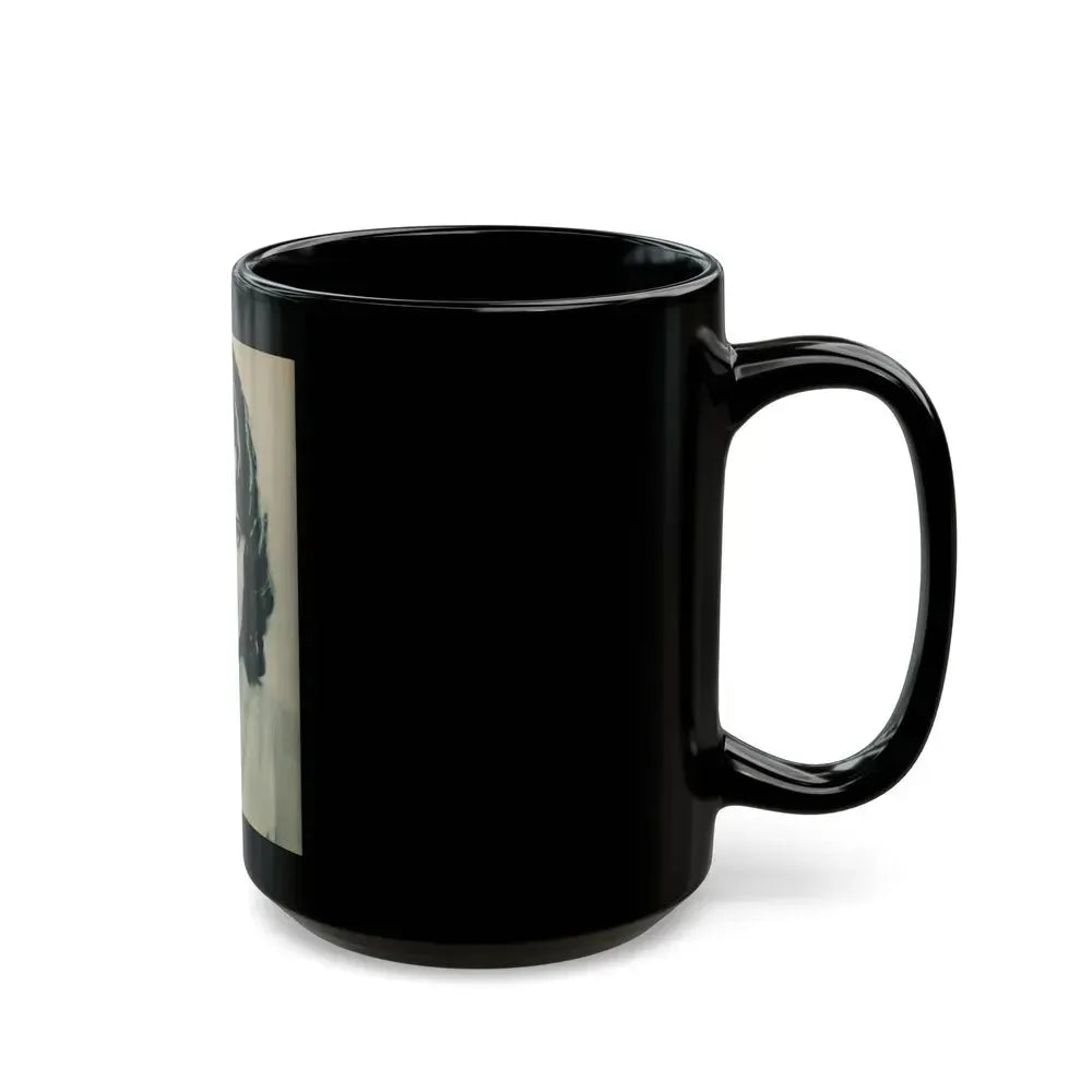 Barbara Stanwyck #215 (Vintage Female Icon) Black Coffee Mug - Go Mug Yourself