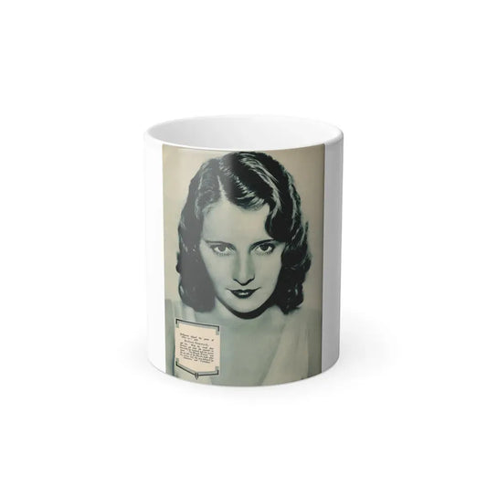 Barbara Stanwyck #215 (Vintage Female Icon) Color Changing Coffee Mug 11oz - Go Mug Yourself