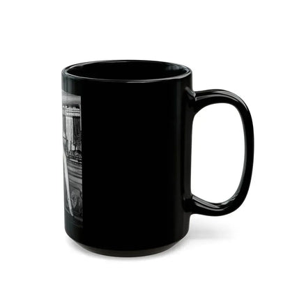 Barbara Stanwyck #219 (Vintage Female Icon) Black Coffee Mug - Go Mug Yourself