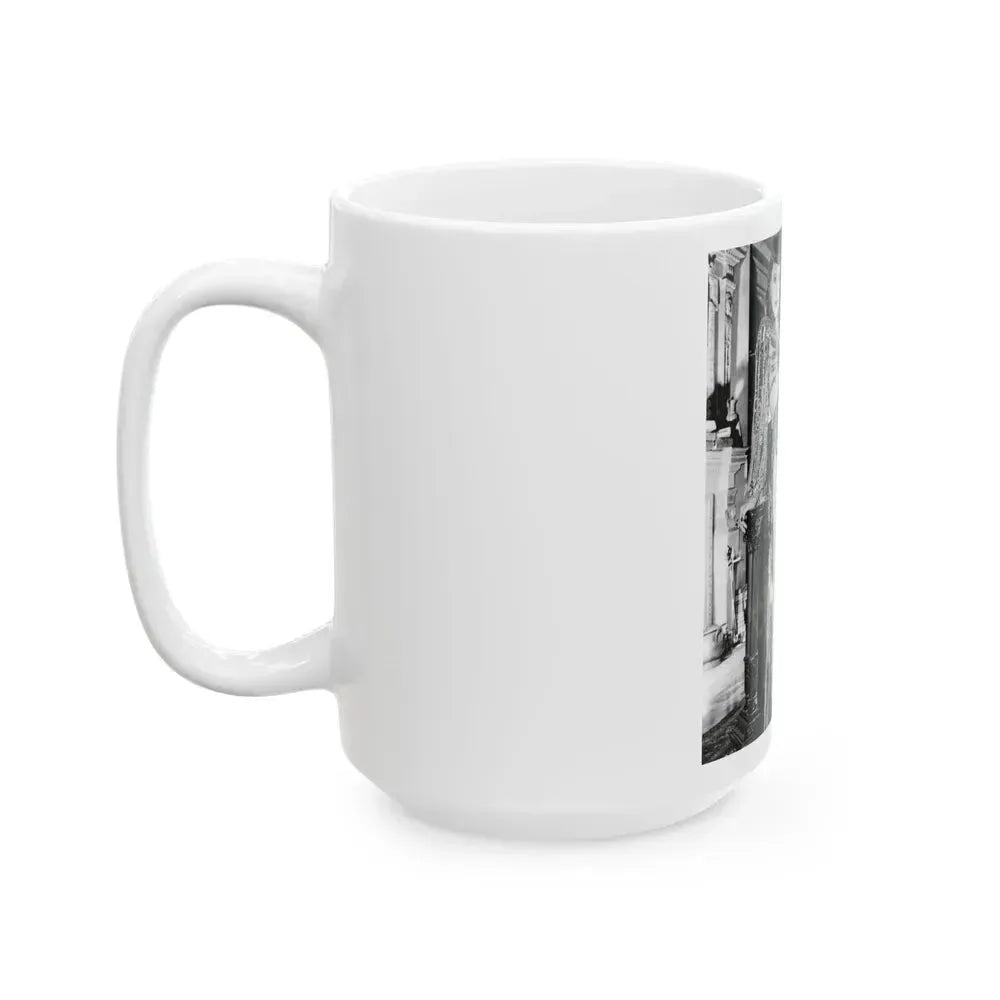 Barbara Stanwyck #219 (Vintage Female Icon) White Coffee Mug - Go Mug Yourself