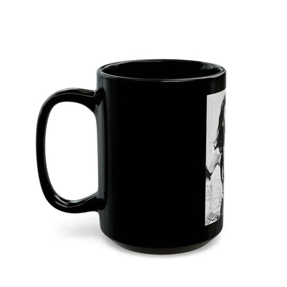 Barbara Stanwyck #30 (Vintage Female Icon) Black Coffee Mug - Go Mug Yourself