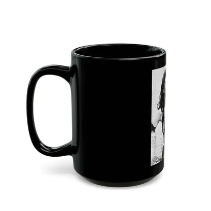 Barbara Stanwyck #30 (Vintage Female Icon) Black Coffee Mug - Go Mug Yourself