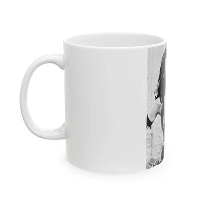 Barbara Stanwyck #30 (Vintage Female Icon) White Coffee Mug - Go Mug Yourself