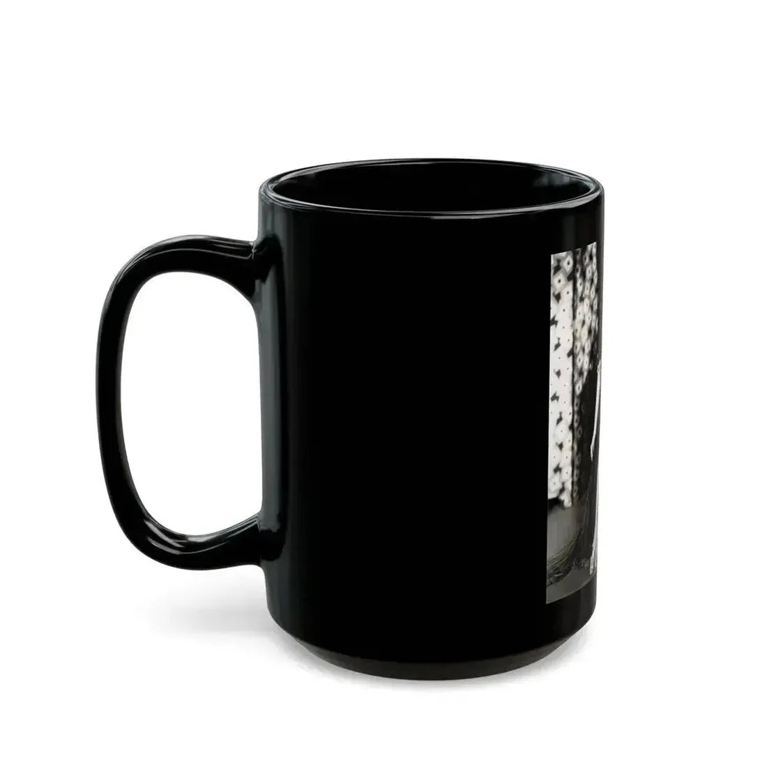 Barbara Stanwyck #31 (Vintage Female Icon) Black Coffee Mug - Go Mug Yourself