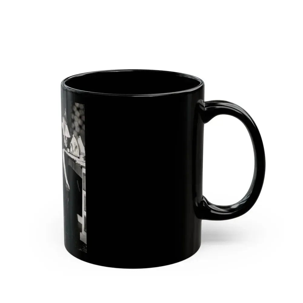 Barbara Stanwyck #31 (Vintage Female Icon) Black Coffee Mug - Go Mug Yourself