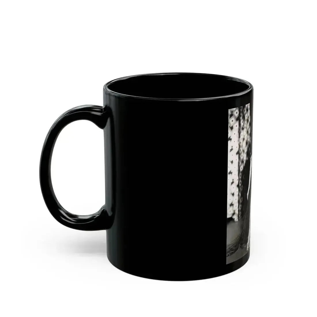 Barbara Stanwyck #31 (Vintage Female Icon) Black Coffee Mug - Go Mug Yourself