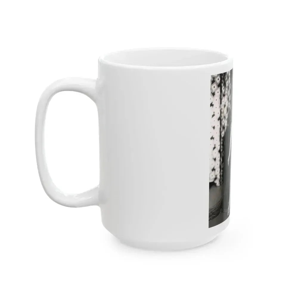 Barbara Stanwyck #31 (Vintage Female Icon) White Coffee Mug - Go Mug Yourself