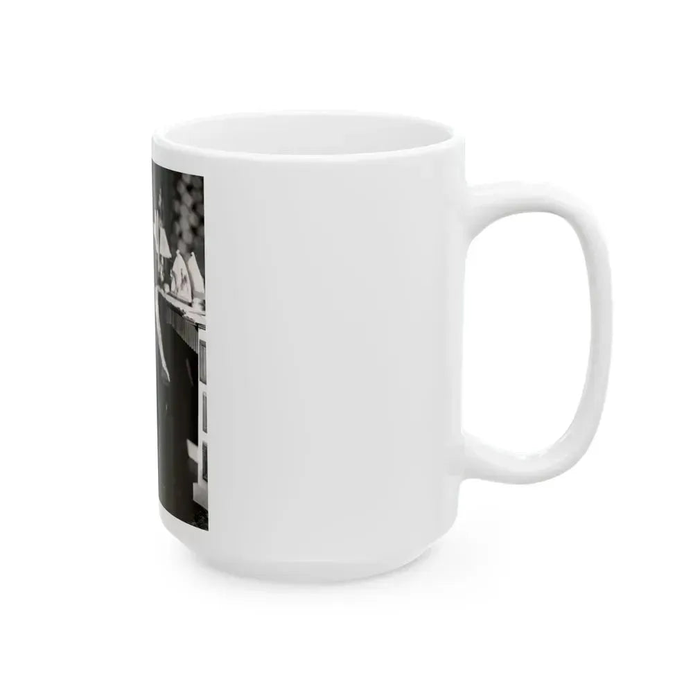 Barbara Stanwyck #31 (Vintage Female Icon) White Coffee Mug - Go Mug Yourself