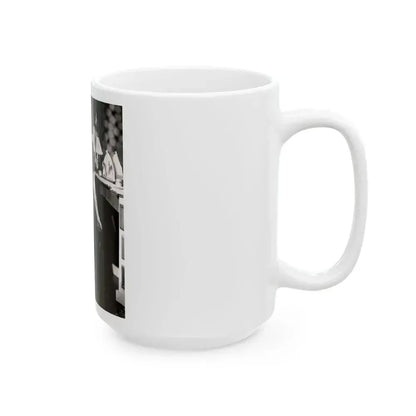 Barbara Stanwyck #31 (Vintage Female Icon) White Coffee Mug - Go Mug Yourself