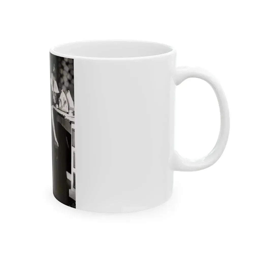 Barbara Stanwyck #31 (Vintage Female Icon) White Coffee Mug - Go Mug Yourself