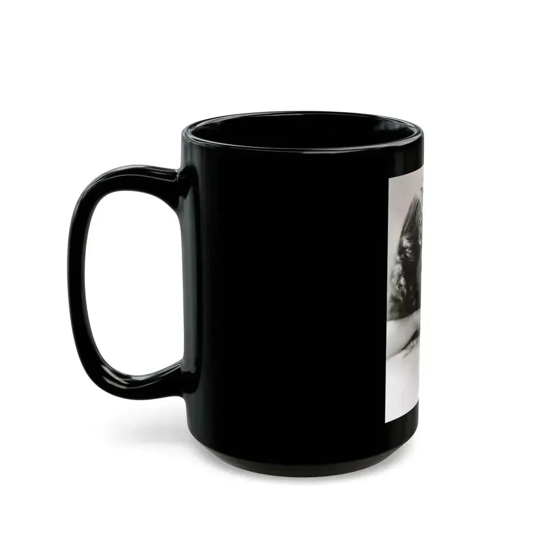 Barbara Stanwyck #32 (Vintage Female Icon) Black Coffee Mug - Go Mug Yourself