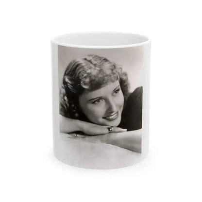Barbara Stanwyck #32 (Vintage Female Icon) White Coffee Mug 11oz - Go Mug Yourself