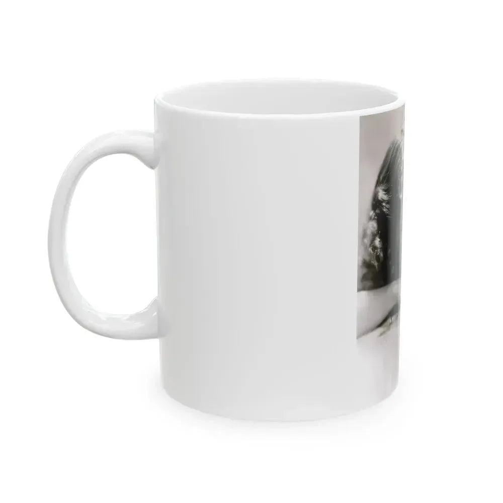 Barbara Stanwyck #32 (Vintage Female Icon) White Coffee Mug - Go Mug Yourself