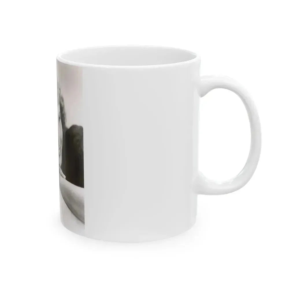 Barbara Stanwyck #32 (Vintage Female Icon) White Coffee Mug - Go Mug Yourself