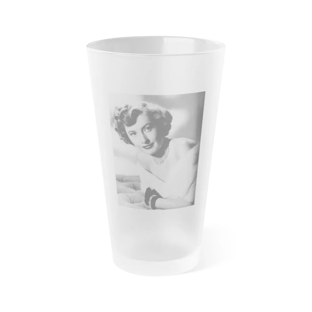 Barbara Stanwyck #38 (Vintage Female Icon) Frosted Pint Glass 16oz-16oz-Frosted-Go Mug Yourself