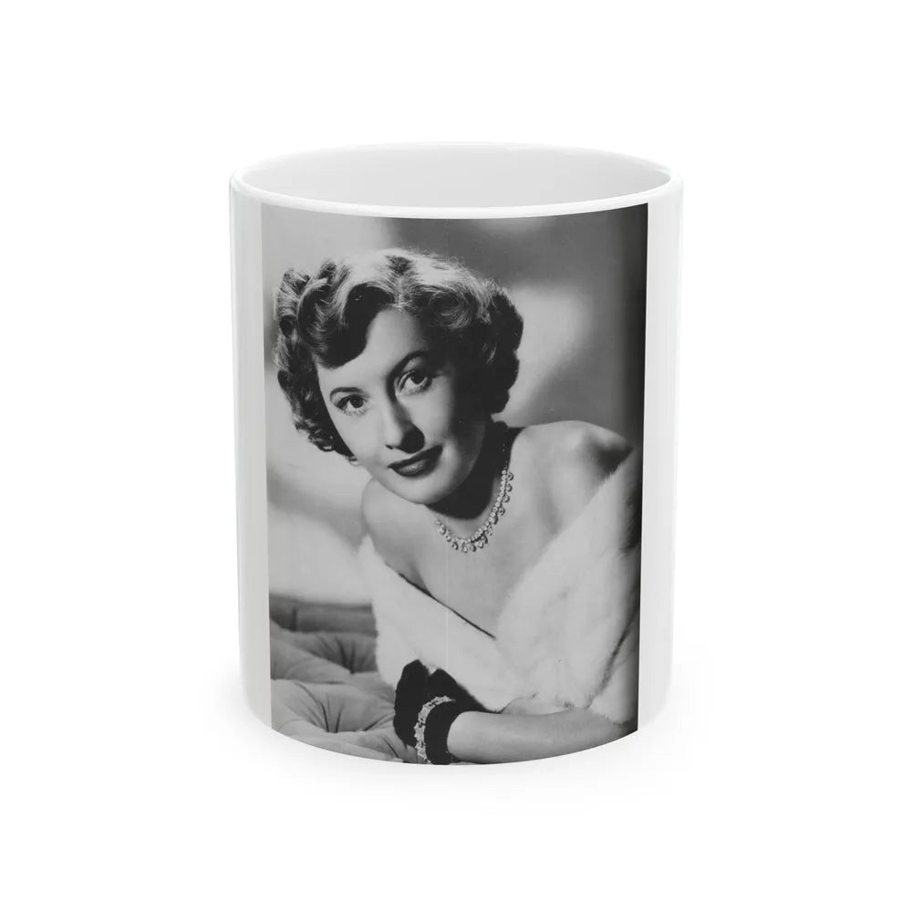 Barbara Stanwyck #38 (Vintage Female Icon) White Coffee Mug-11oz-Go Mug Yourself